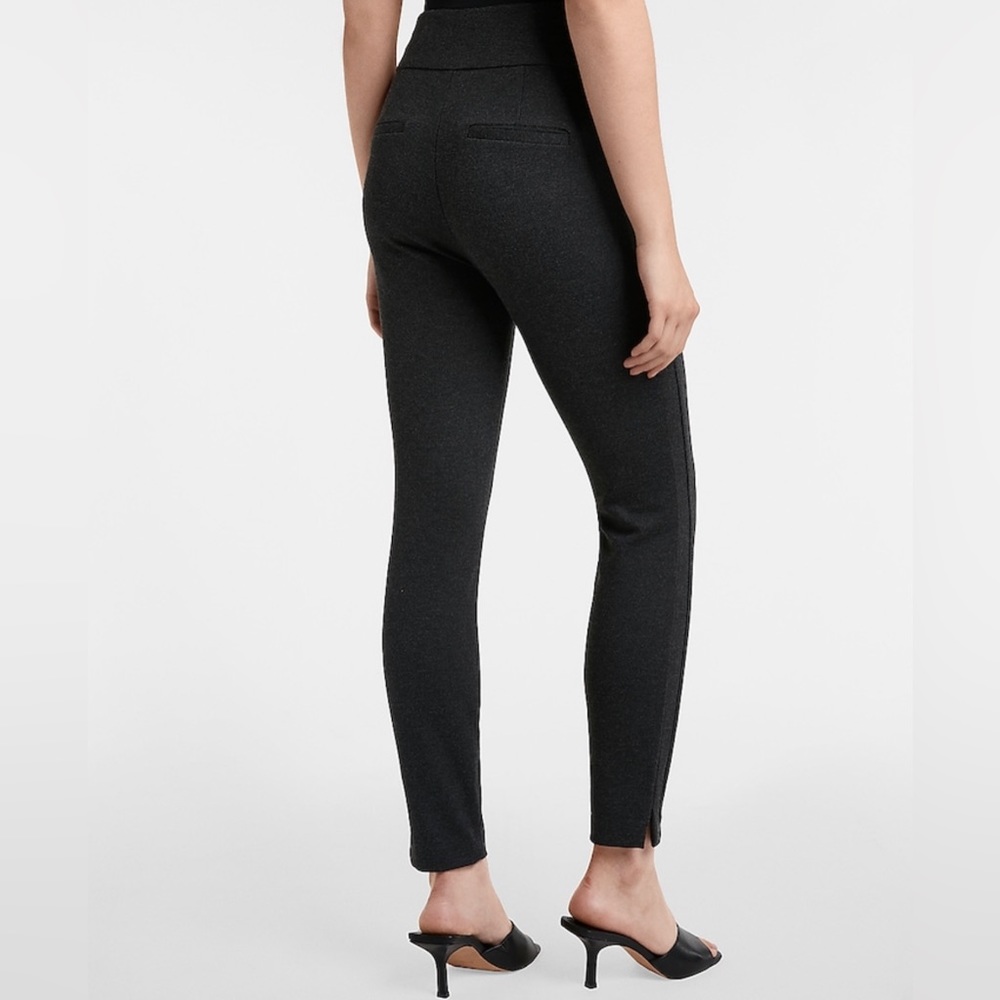 Express High Rise Skinny Ankle Pull-On Dress Pants
